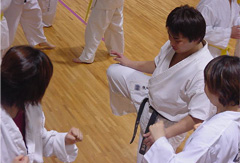 画像：指導風景